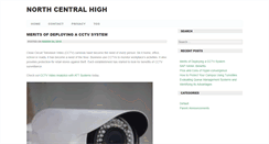 Desktop Screenshot of northcentralhigh.org